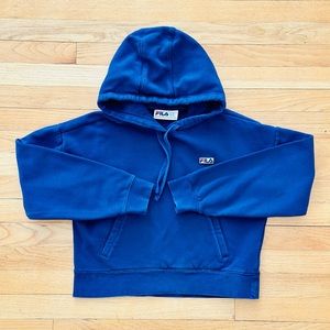 Fila Women’s hooded sweatshirt navy blue size XS